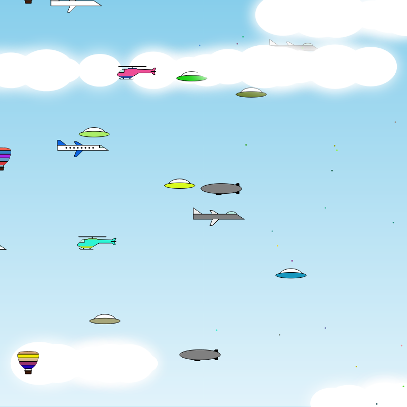 Busy Skies #19 static token preview