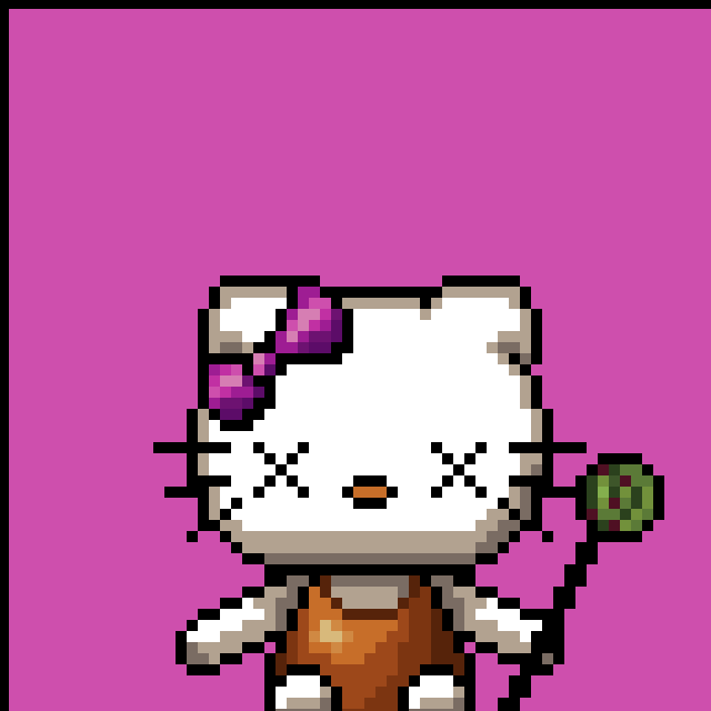 Tezzo Kitty #8 static token preview