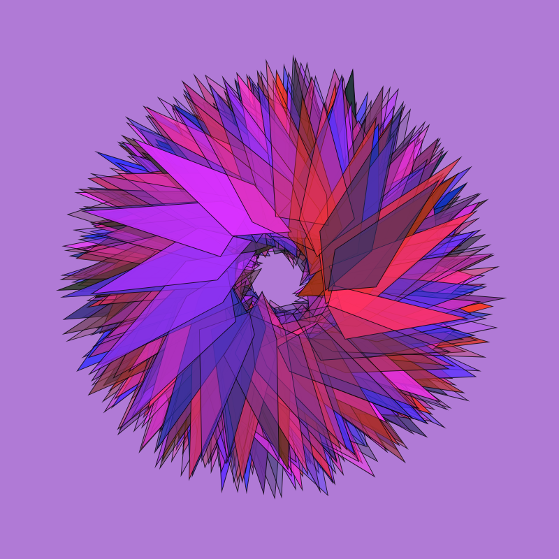 mosaic flower #17 static token preview