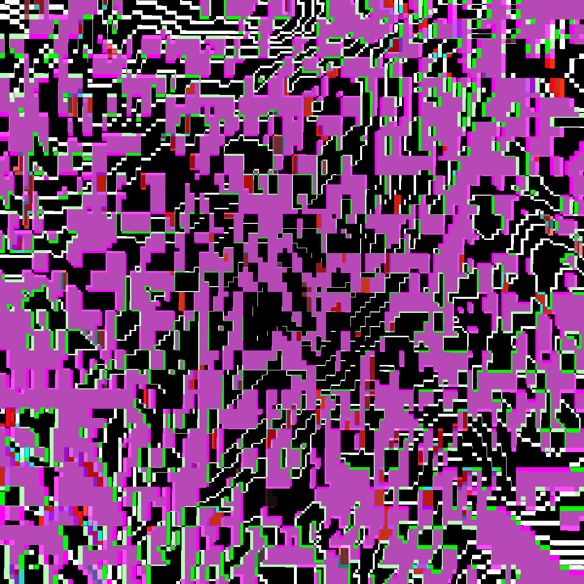 Pixel Topography #11 static token preview