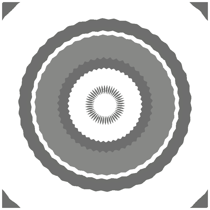 Glitch Mandala #5 static token preview