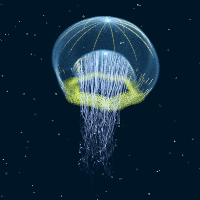 Creatures of the Deep #1 - The Jellyfish #3 static token preview