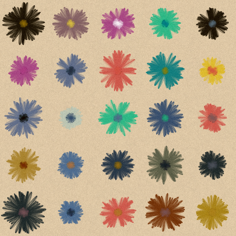 Each day I will buy you flowers #25 static token preview