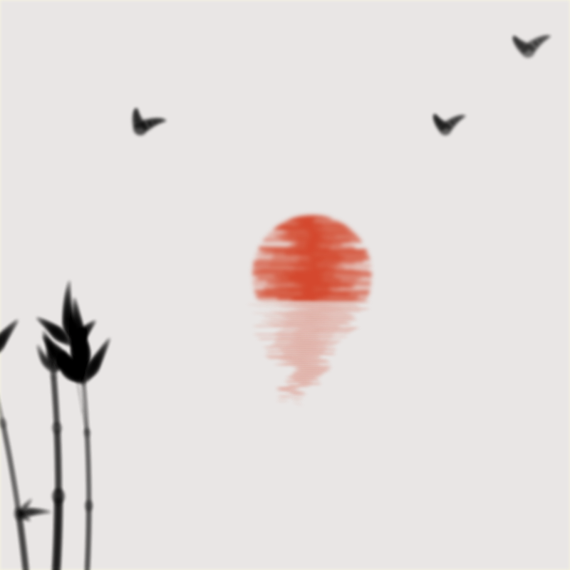 Sunset on Water #12 static token preview
