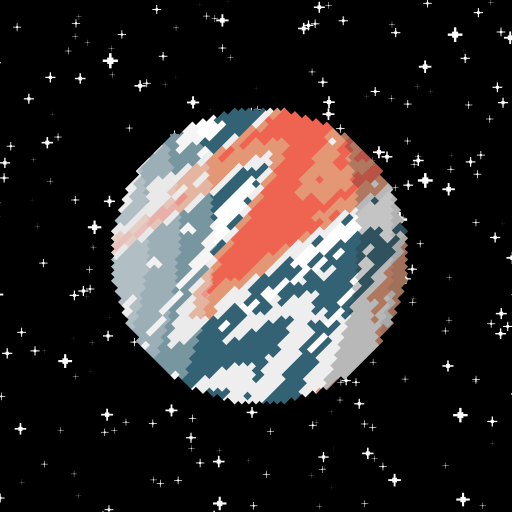 Pixel Planets #14 static token preview