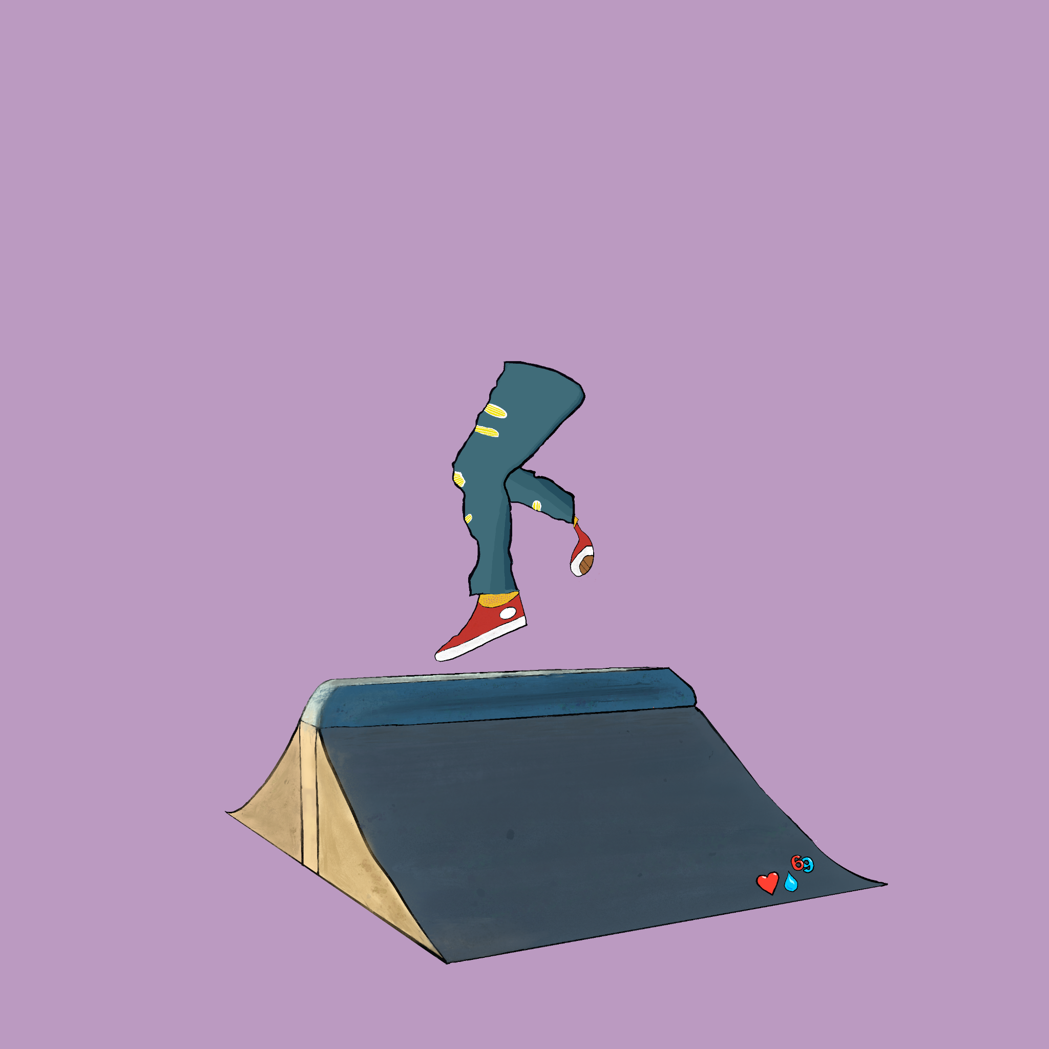 Thrashin' Springfield #5 static token preview
