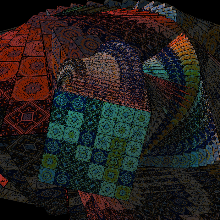 PSYCHEDELIC MOSAIC #24 static token preview