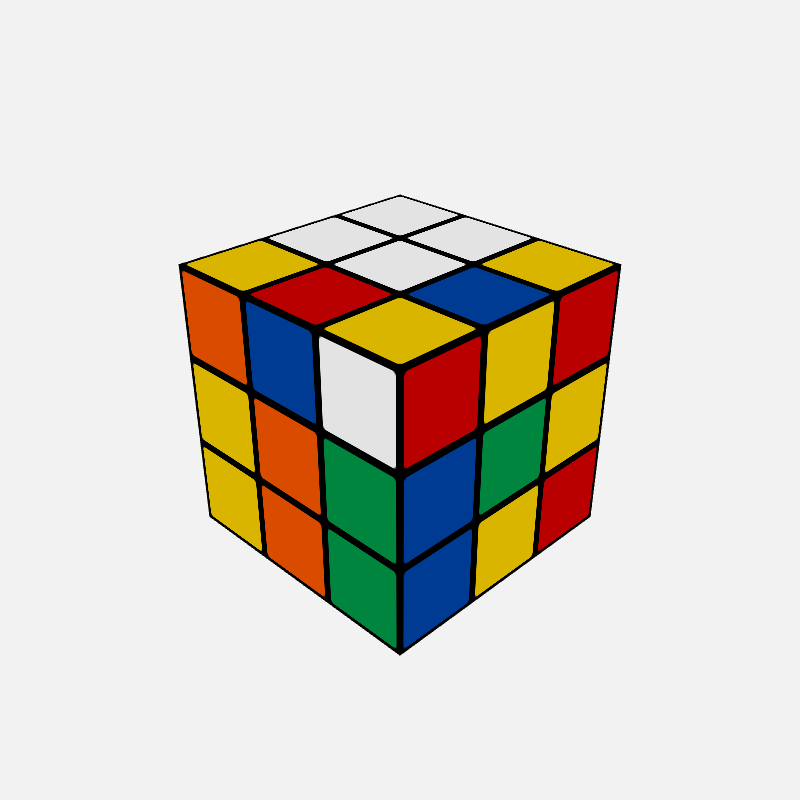 Rubik's Cube #17 static token preview