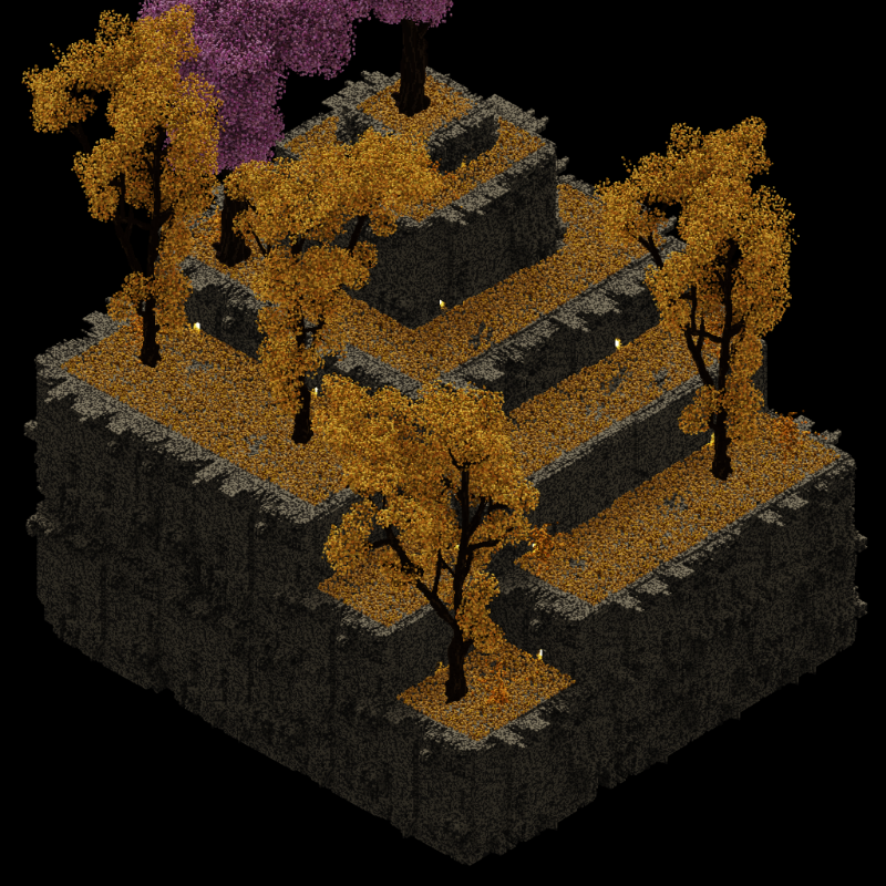 Voxel Temple #8 static token preview