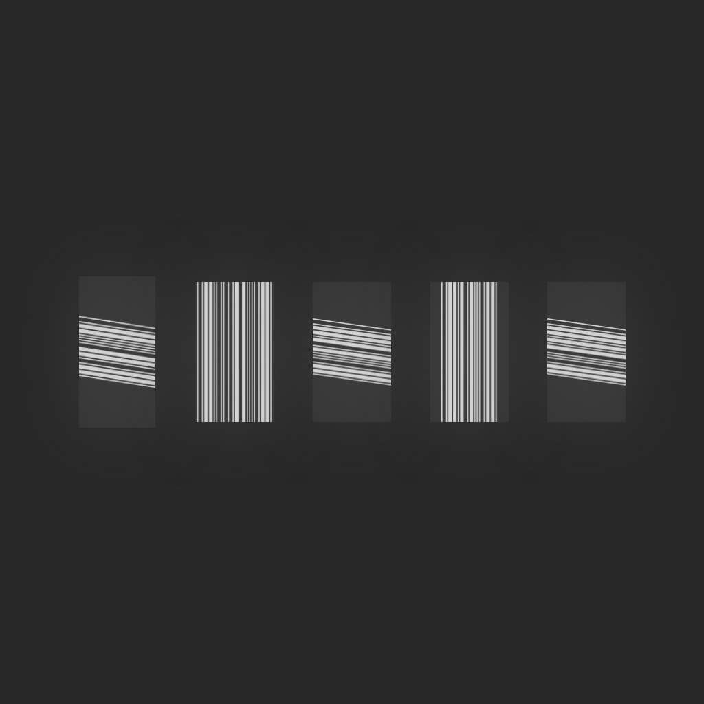barcode(fxhash) #2 static token preview