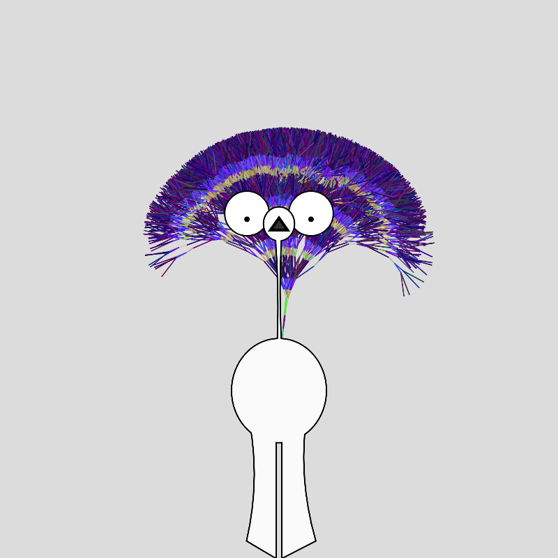 Peacocks #14 static token preview