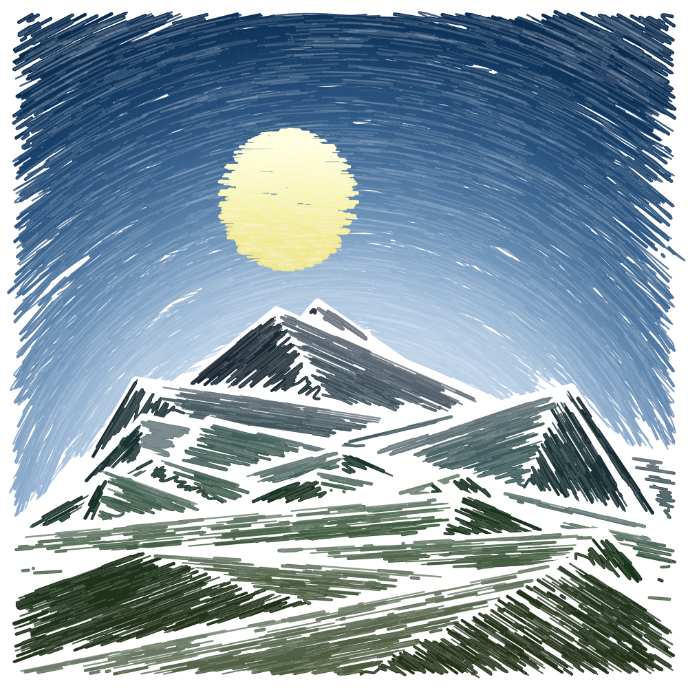Mount Doodle #36 static token preview