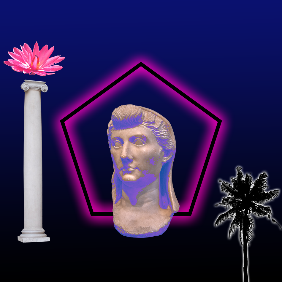 S Y N T H W A V E Nightlife Generator #7 static token preview
