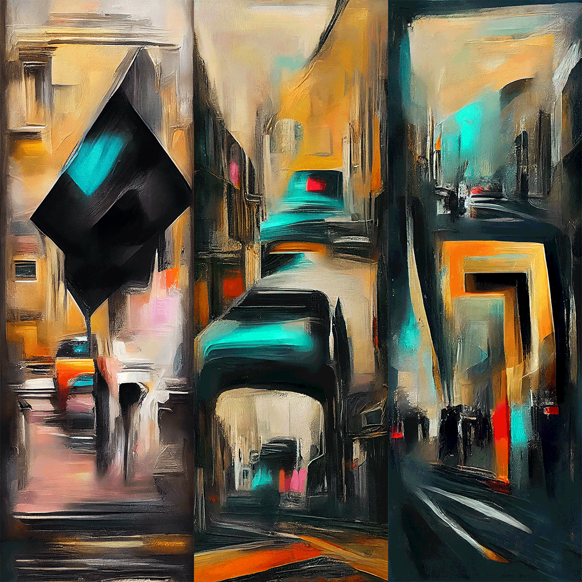 AI Dark City #8 static token preview