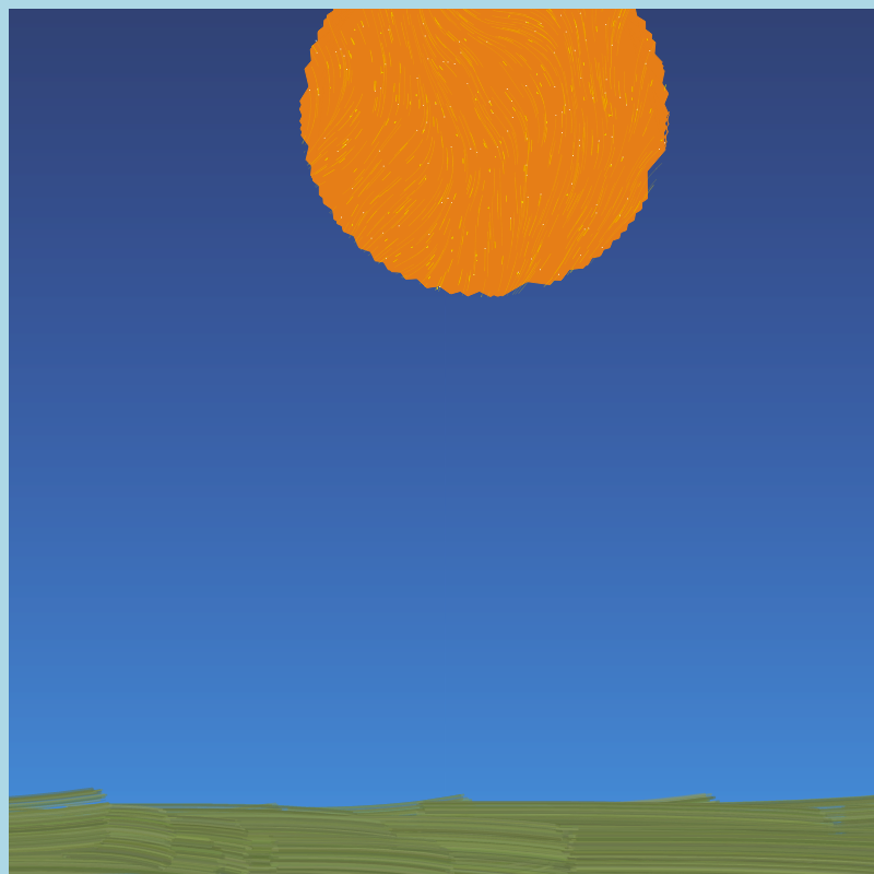 Perlin Sun #1 static token preview