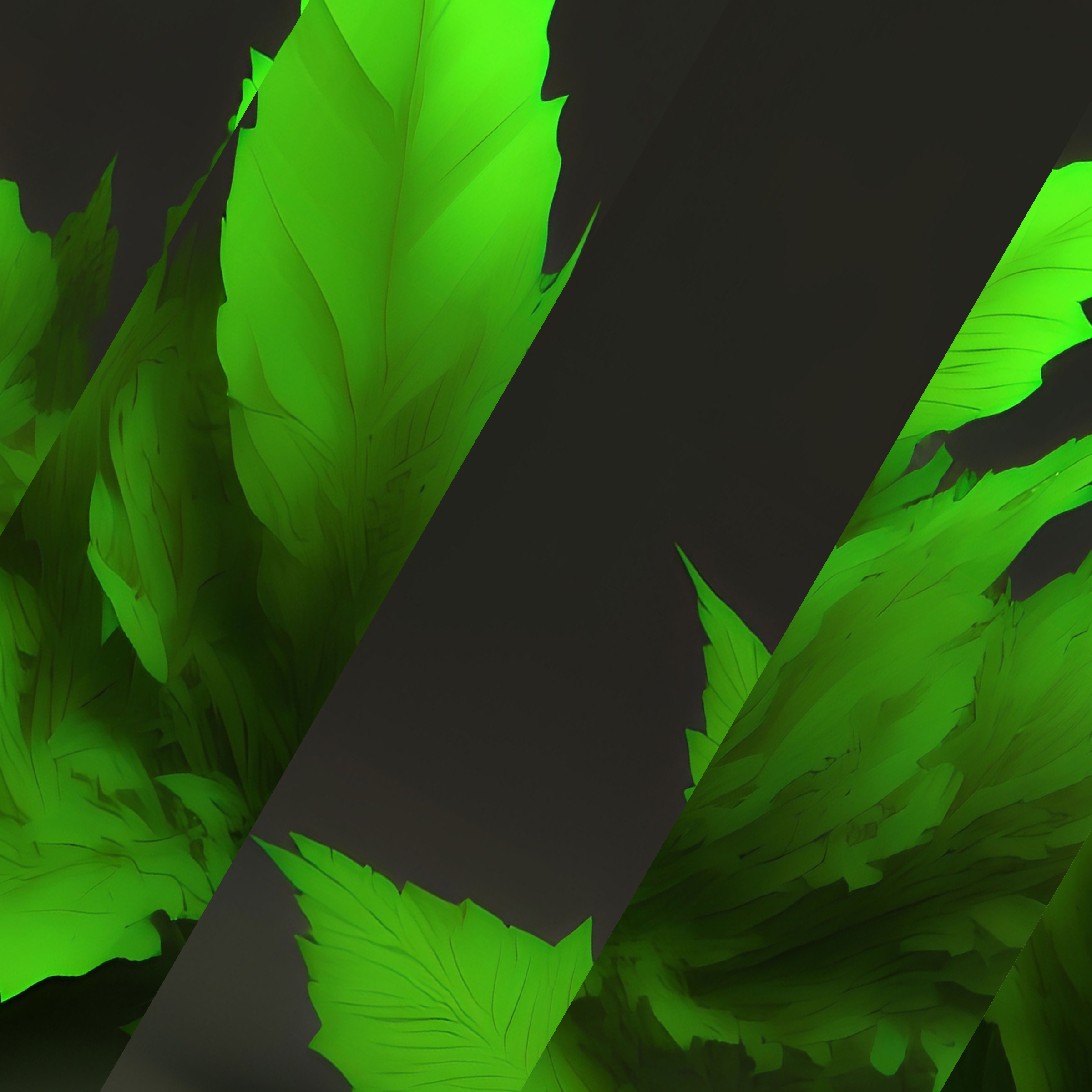 AI Green #1 static token preview