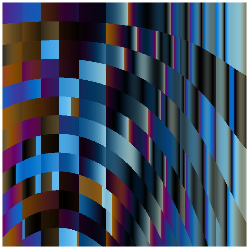 Deluxe Gradient Pixels #3 static token preview