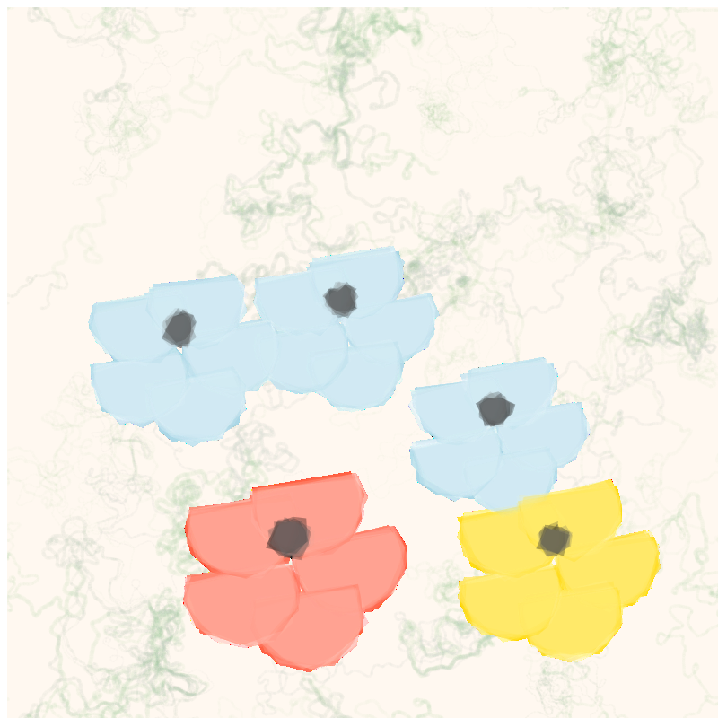 Spring flowers #N #2 static token preview