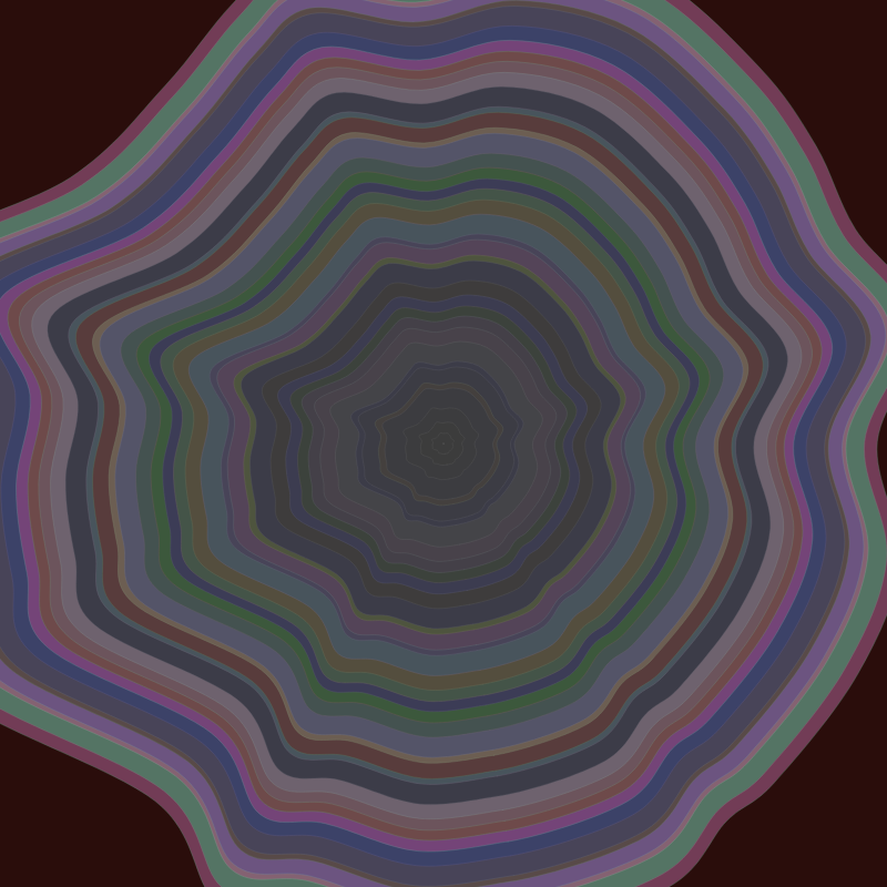 if trees were liquid #2 static token preview
