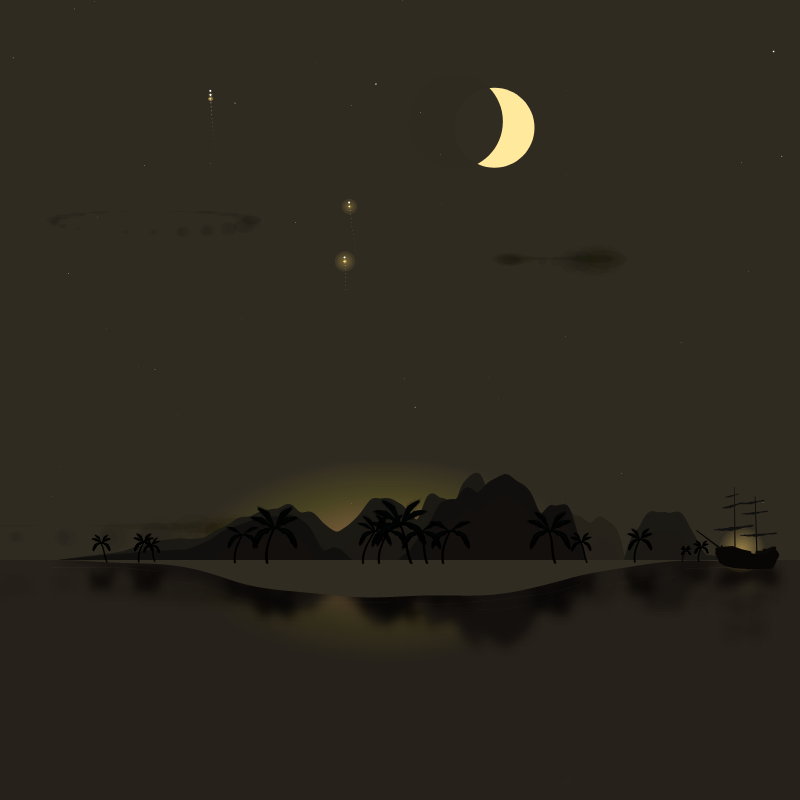 Fireworks Island #19 static token preview