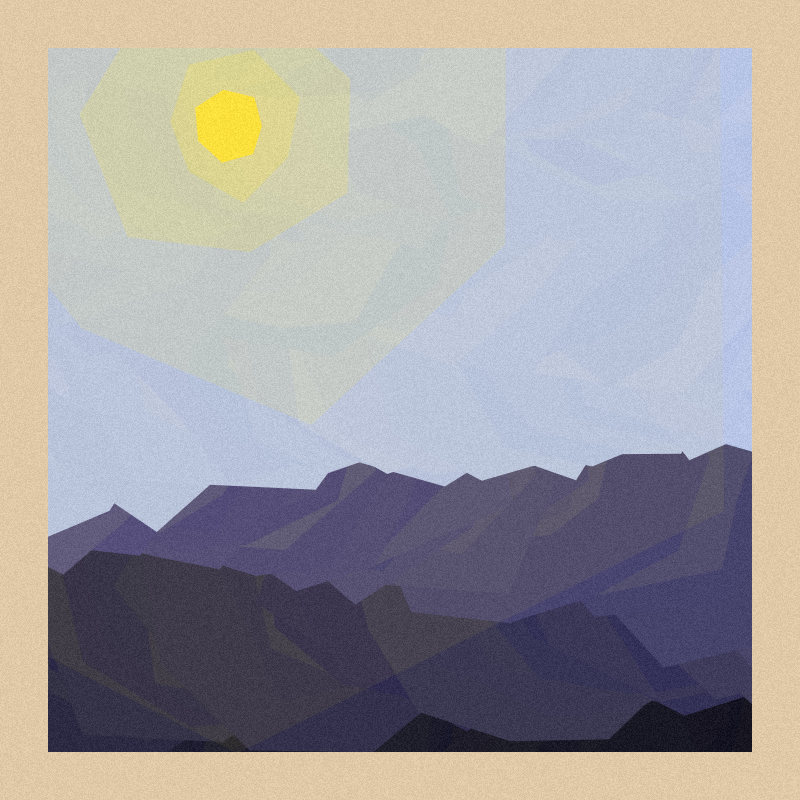 Distant Views #18 static token preview
