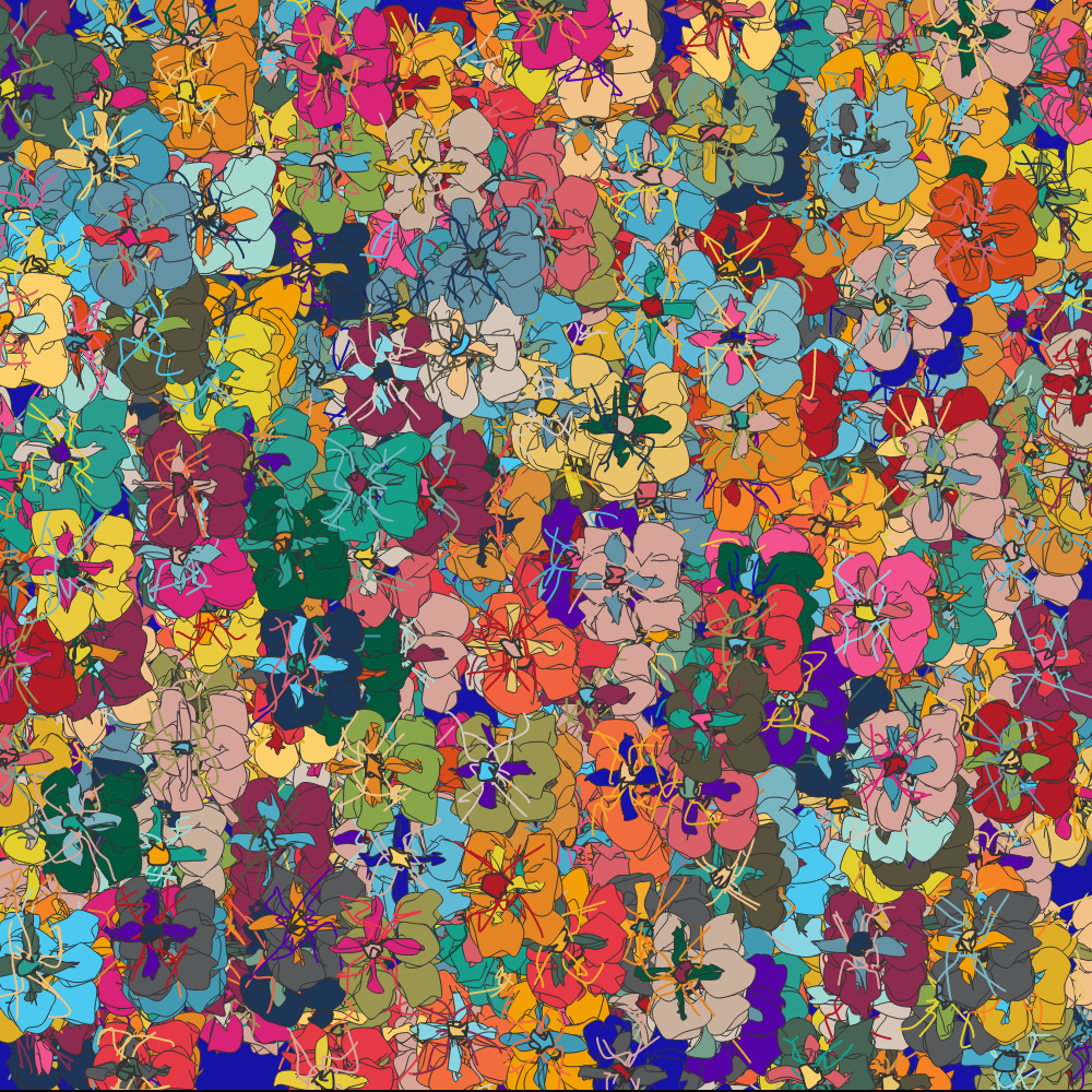 Floral Cacophony #13 static token preview