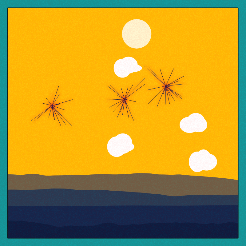 Seas of hills #4 static token preview