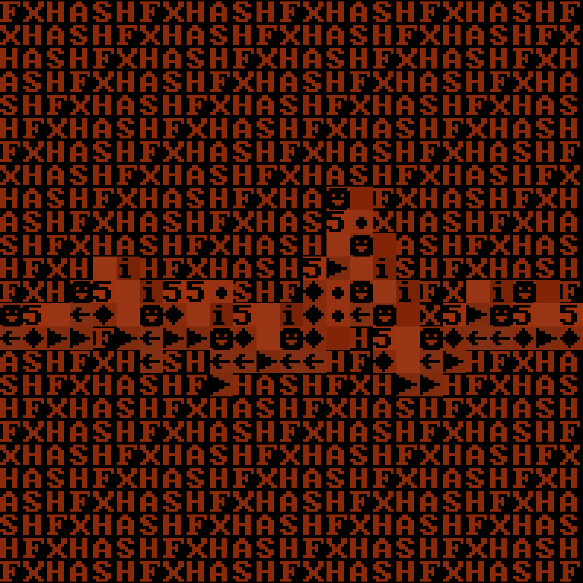 ASCII Squigl #20 static token preview