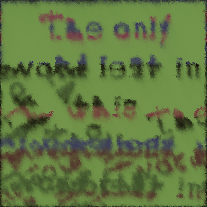THE WORD AFTER US: An AI poetry unreading #19 static token preview