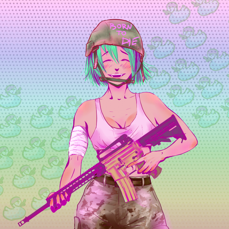 Waifu with a raifu! #7 static token preview