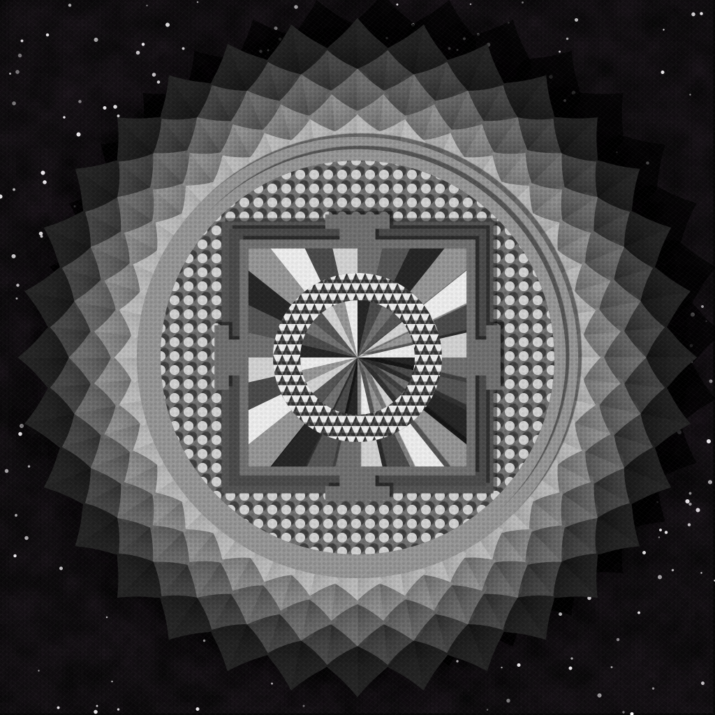 Paper Mandala #14 static token preview