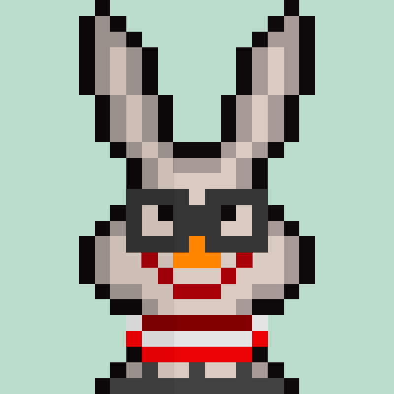 Morixels Rabbits #19 static token preview