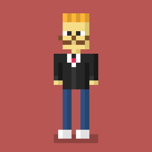 Pixel Dudes #13 static token preview