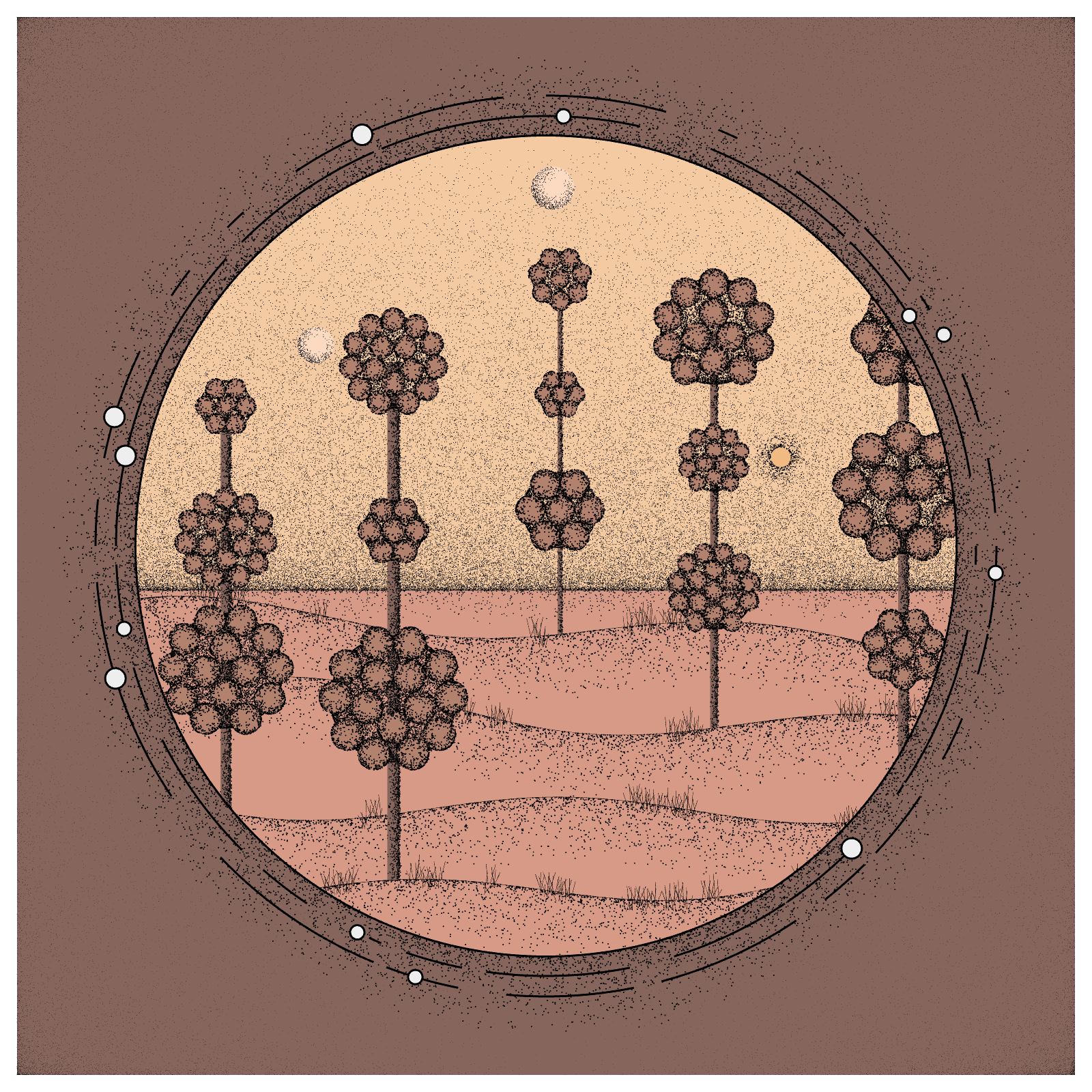 EXPLORING SPACE FLOWERS #20 static token preview