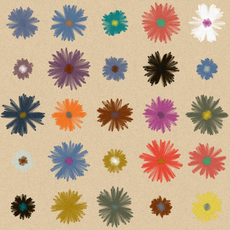 Each day I will buy you flowers #13 static token preview