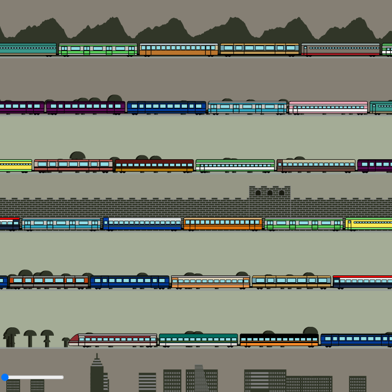 Choo Choo Train #60 static token preview