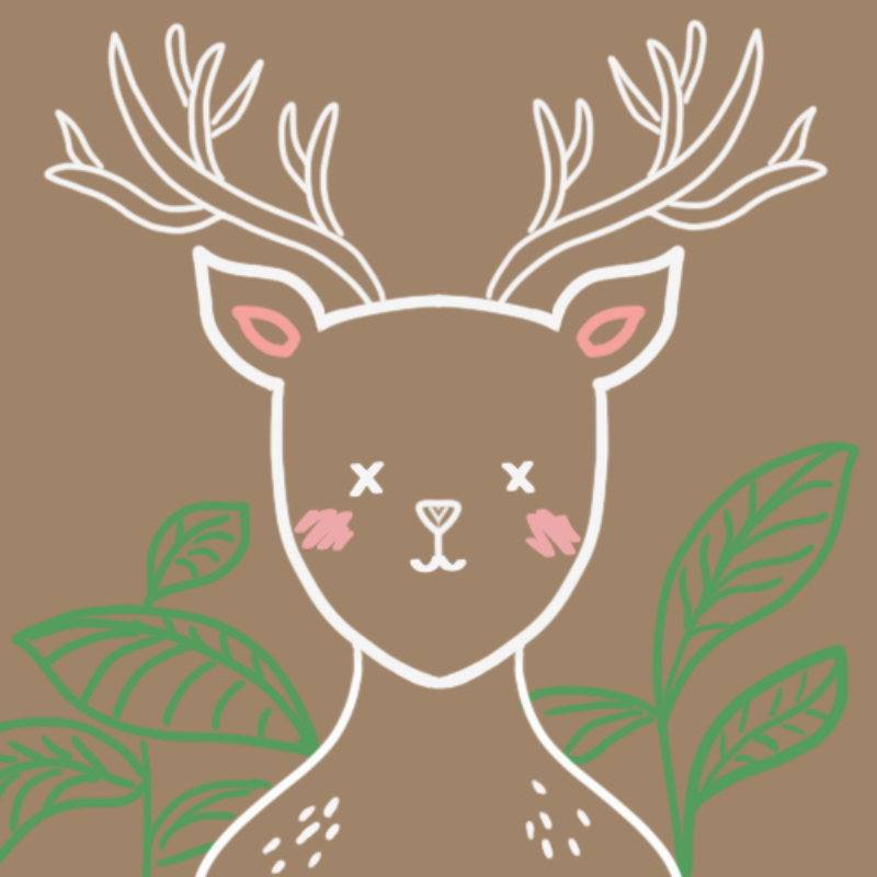 cute deer #6 static token preview