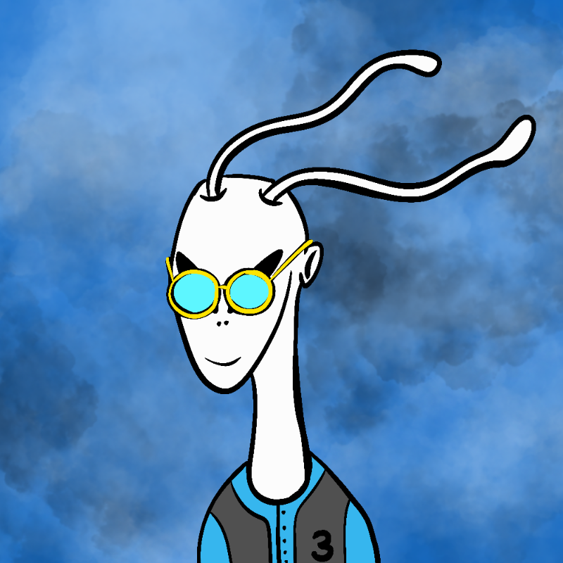 Alien Visitors #4 static token preview