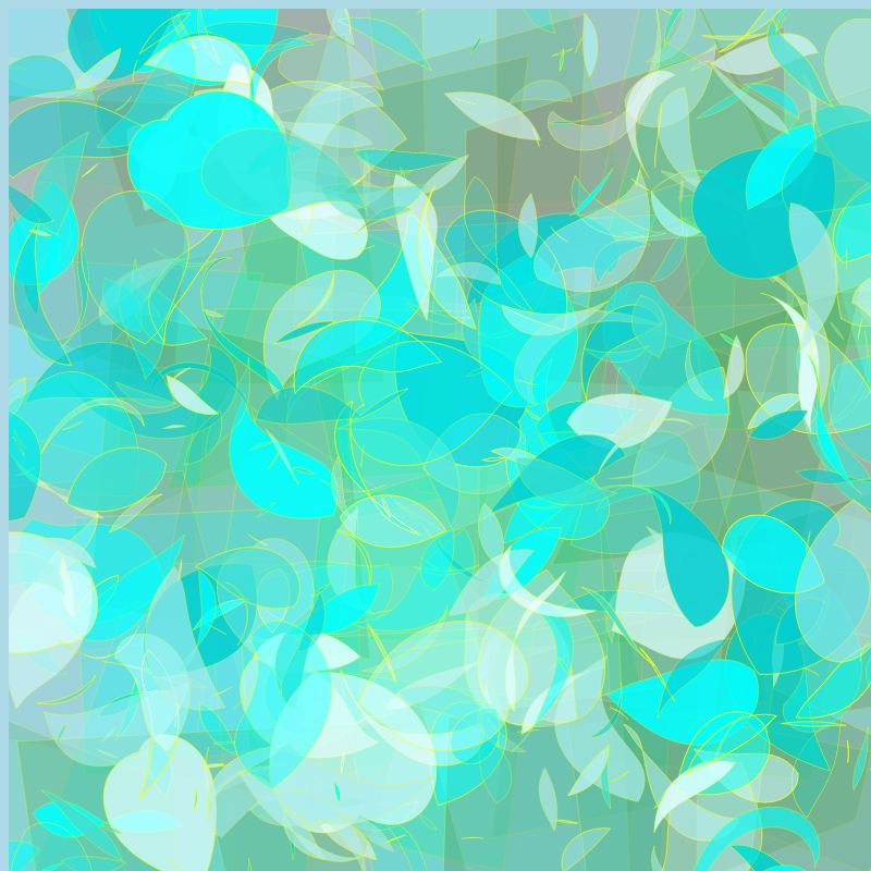 Leaves and glasses #11 static token preview
