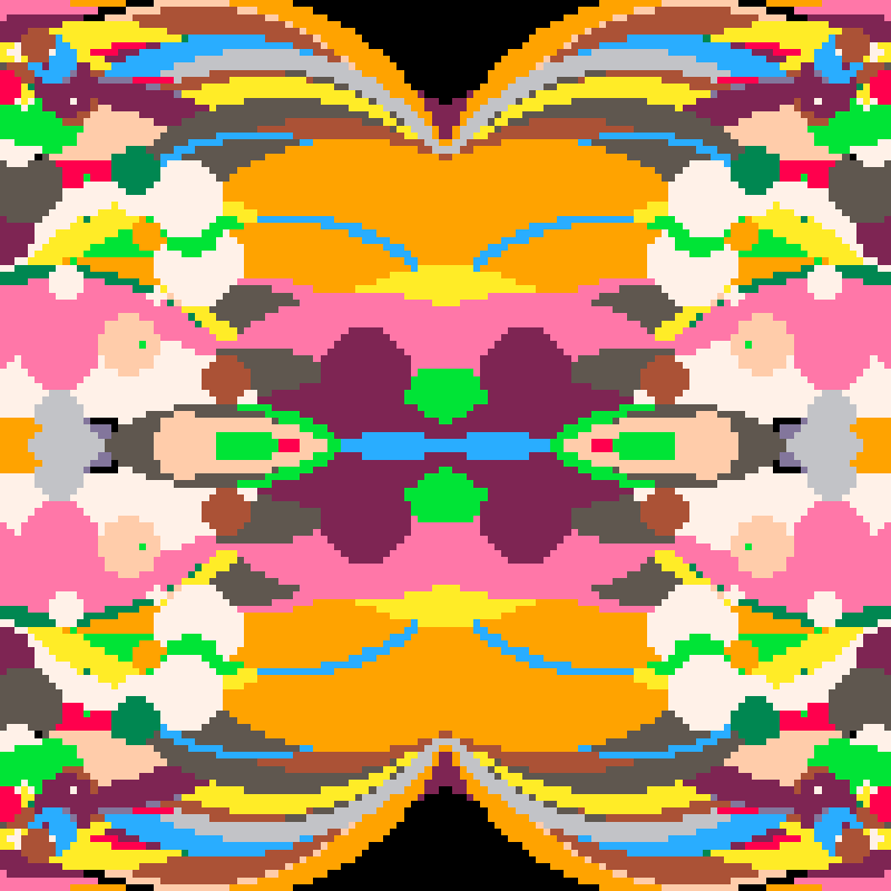 Rapid Psychedelic Inkblot Test Generator #11 static token preview