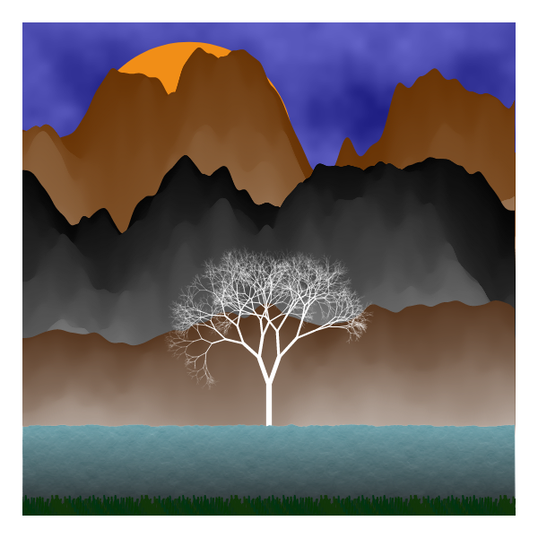 Landscape #13 static token preview