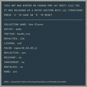 One Eleven project preview