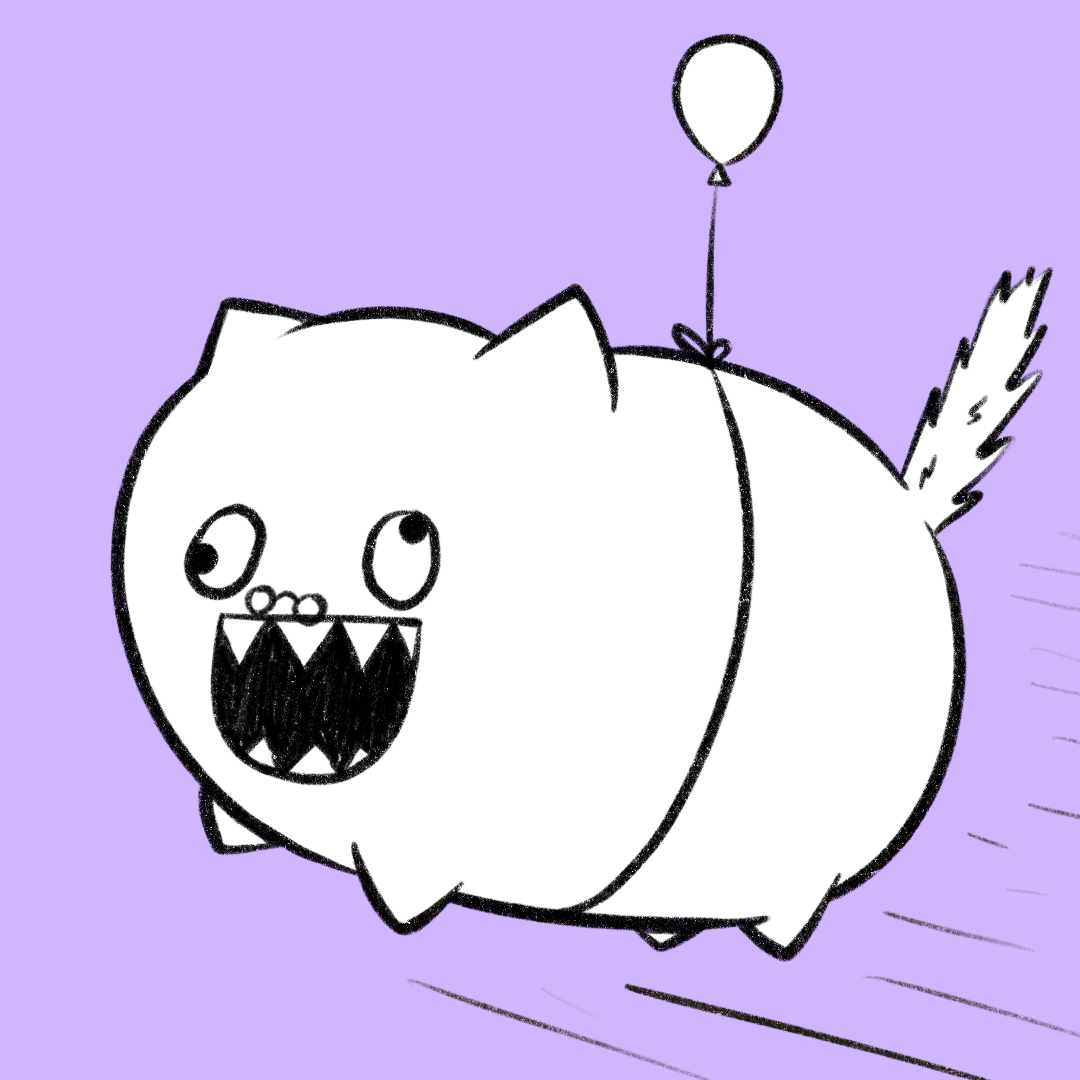 sketchy neko #8 static token preview