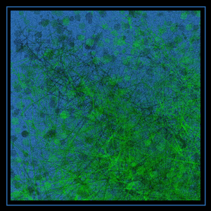 Abstract painting - vegetation project preview
