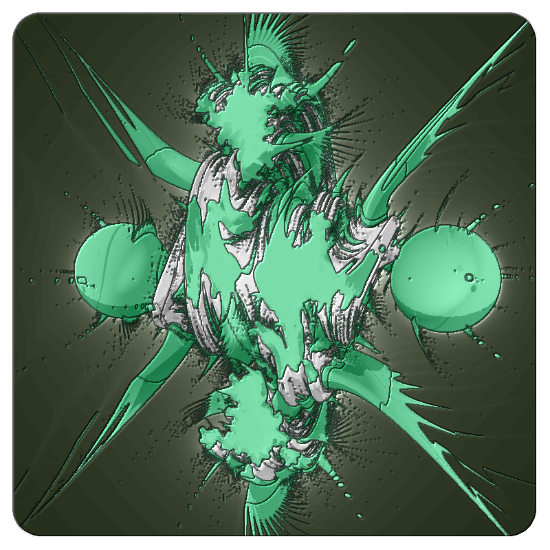 LL21 Fractal Anatomy #15 static token preview