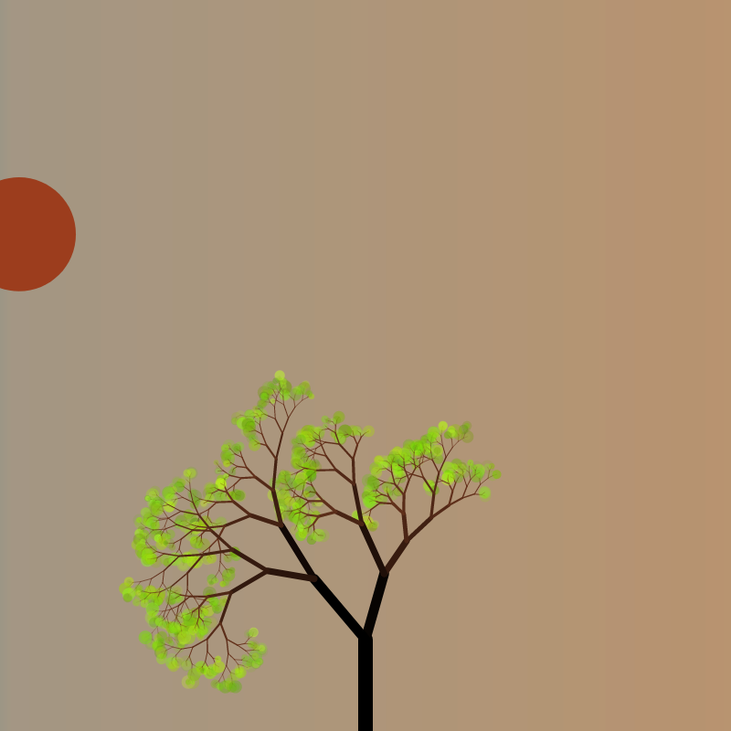 Asian Trees #4 static token preview