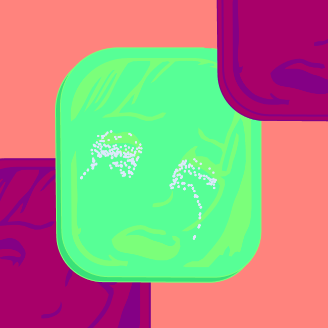 Card in the box "Crying girl" #22 static token preview