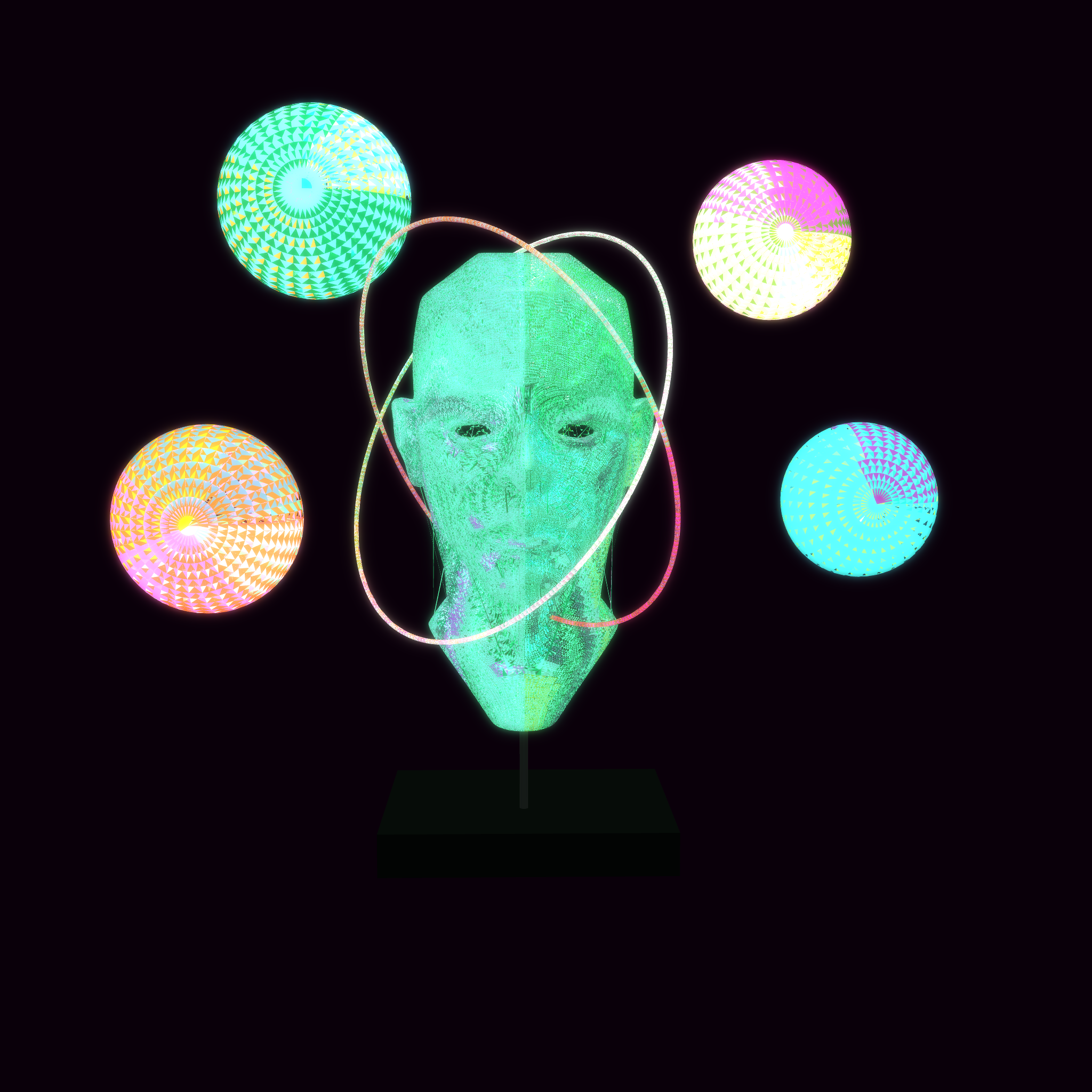 GlitcHead #9 static token preview