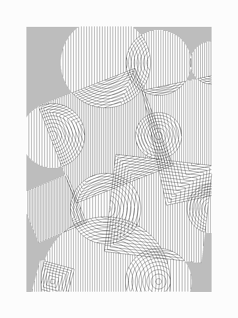 Entangled shapes #6 static token preview