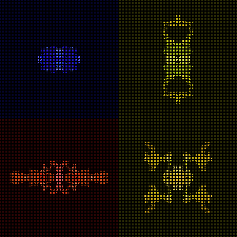 Dither Creatures 2x2 #16 static token preview